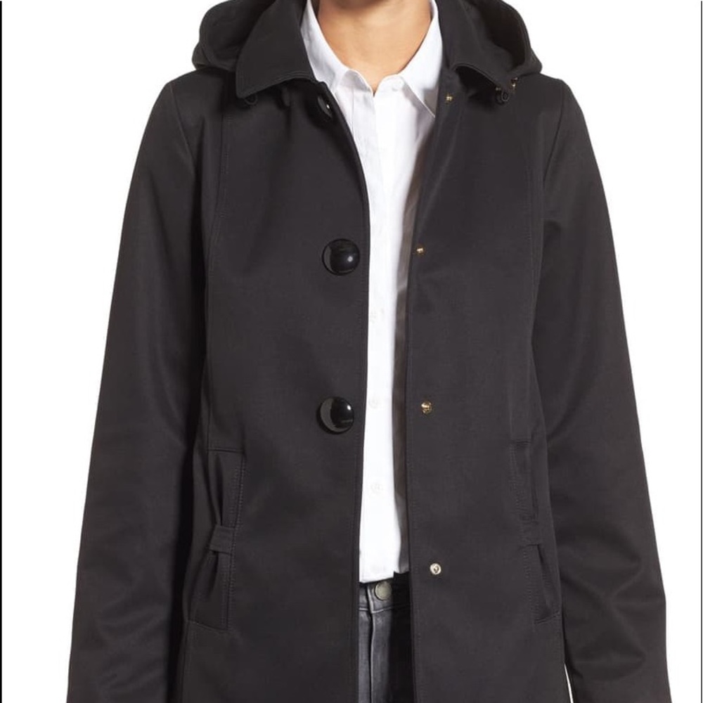 KATE SPADE New York Water Resistant Mac Jacket